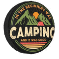 Funny Adventure Camper Travel Tire Cover for Car Wheel Protector Covers Universal for Trailer SUV Truck Camper Travel Trailer