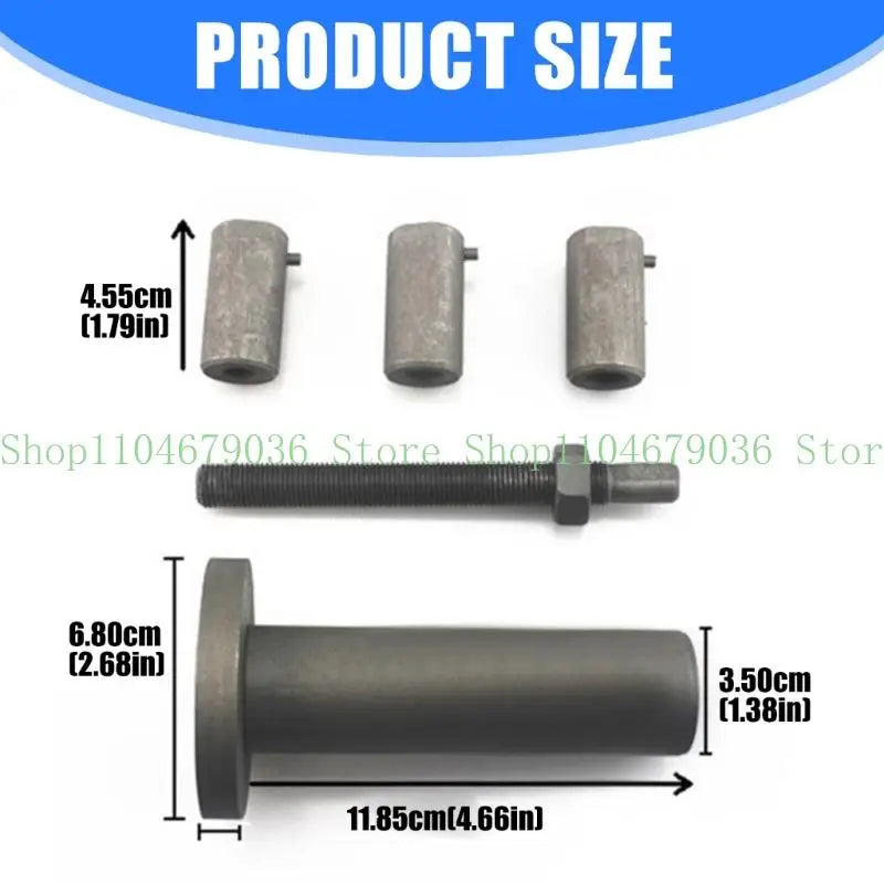 652F Sturdy Motorcycle Crankshaft Mounting Tool Comfortable Non Slip Handle Quick Assembly Suitable For Garages And Home Use