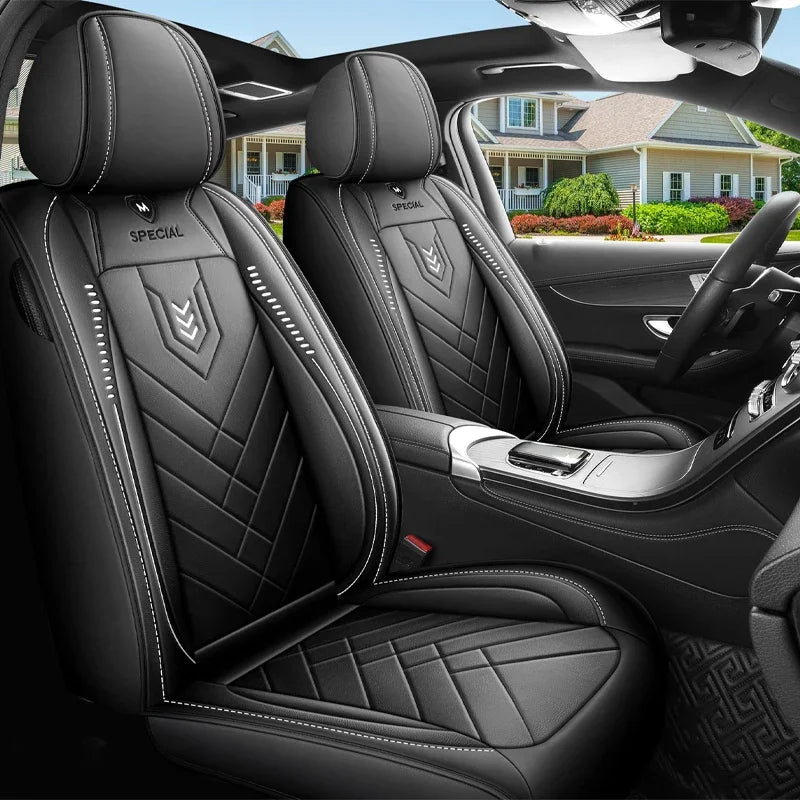 1pcs Car seat cover full surround new seat cushion leather car cover Four season universal seat cover seat cover