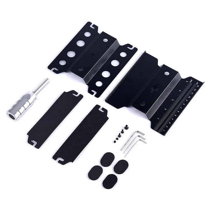 RC Car Tool Lifting Work Stand Mounting Platform 360 Degree Rotating Repair Station For 1/10 1/8 Buggy Crawler Car
