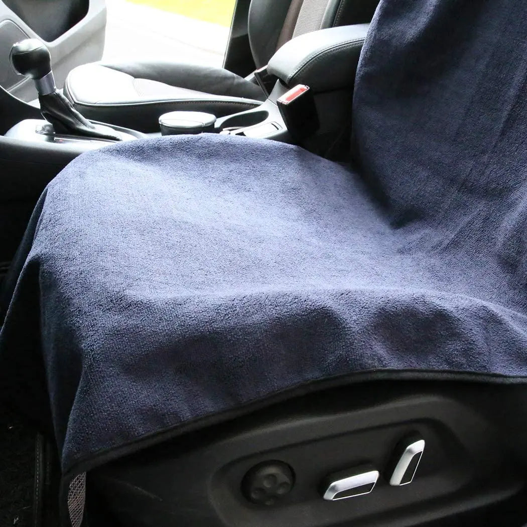 Front Car Seat Cover Waterproof Non-slip Sweat Towel Seat Cover for Truck SUV