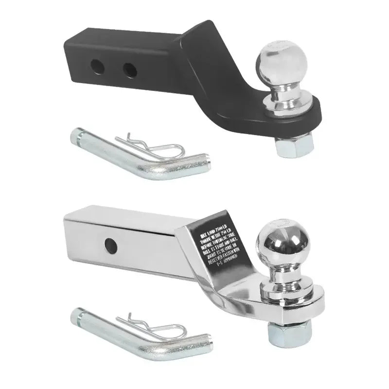 Enganche de remolque de 2 pulgadas, soporte de bola, remolque portátil Accs SUV, accesorios resistentes y fáciles de usar, accesorios de remolque