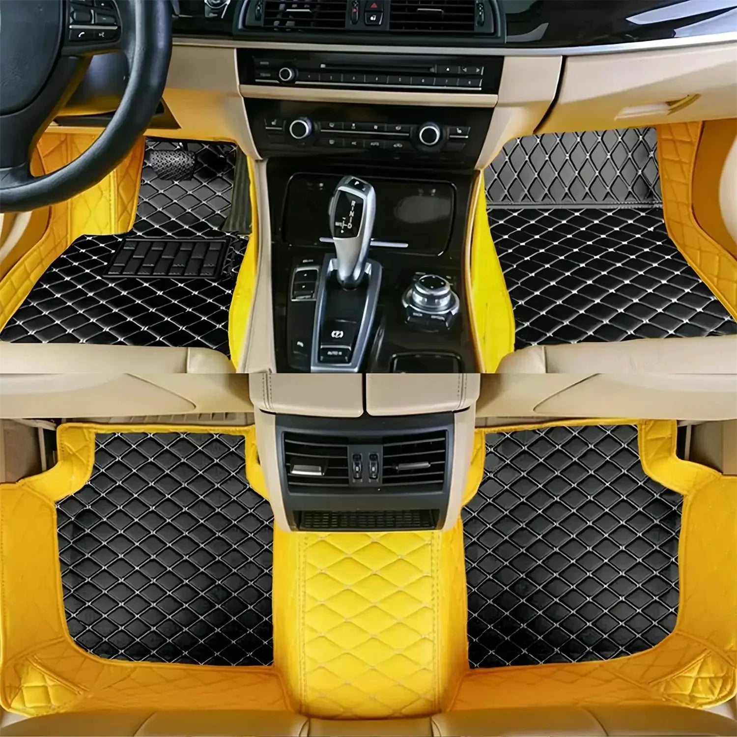 Car Floor Mats For MG eHS  2020 2021 2022 2023 2024 2025 2026 Waterproof Full Set Floor Mats For Cars Accessories