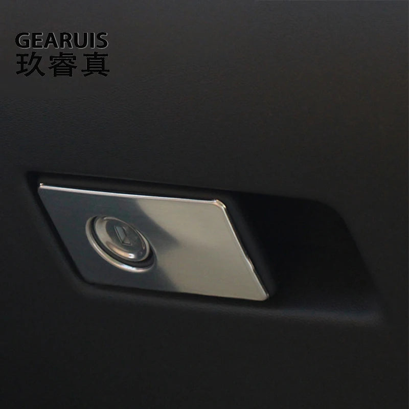 Para Volvo XC60 2009-2017, accesorios interiores de automóvil, consola central, tablero de instrumentos, salida de aire, llave del automóvil, panel de arranque, moldura, cubierta adhesiva