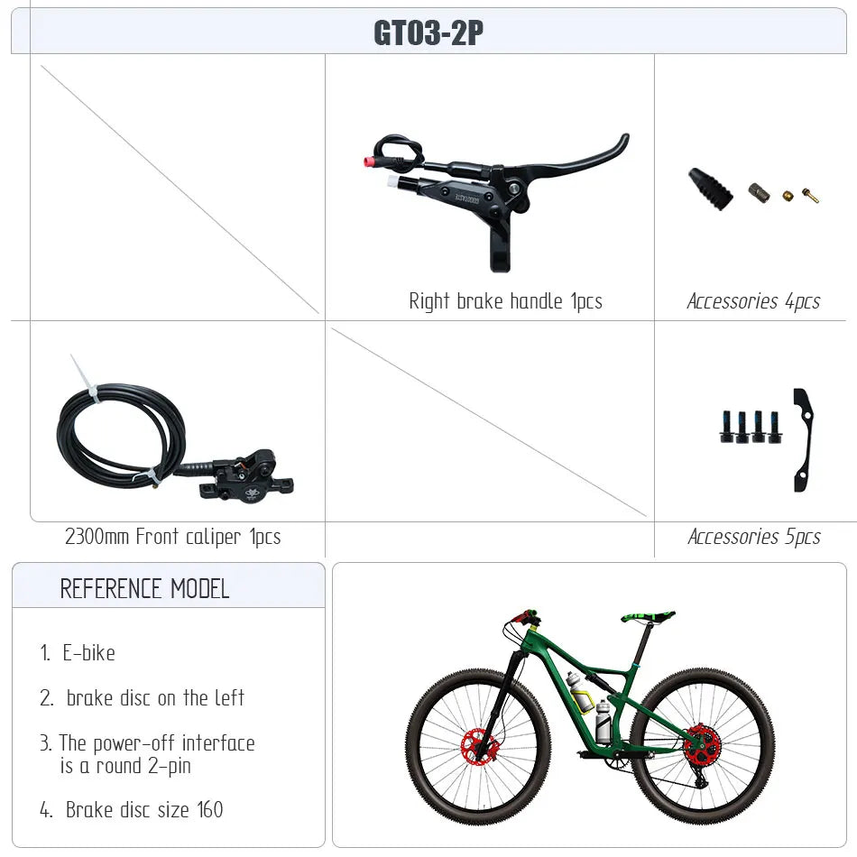Power-off E-bike Electric Folding Oil Scooter Caliper Hydraulic Disc Brakes Bikes Mountain Bike Foldable Bicycle Riding Parts