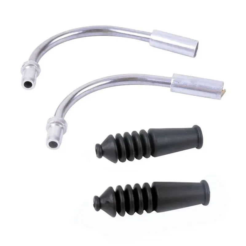V-Brake Noodles Bend Tube Cable Guide Rubber Head Hose Dust Cover Brake Wire Protection Cover Parts MTB Accessory