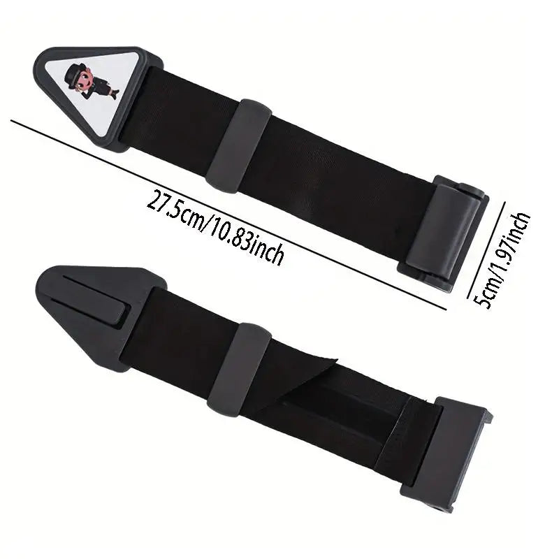 Child Car Seat Belt Adjuster Triangle Anchor Shoulder Protection Limiter Safety Accessory for Vehicle Seats