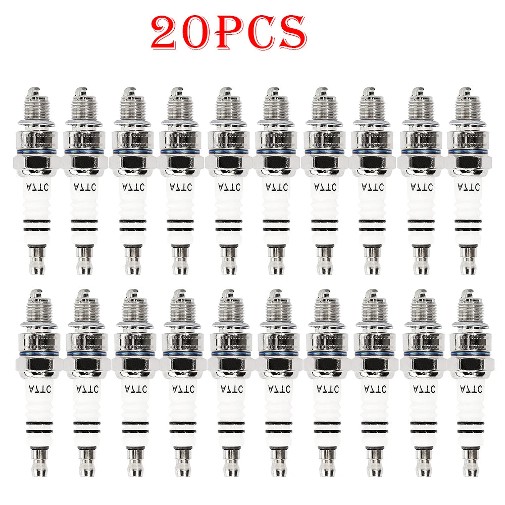 Spark Plug A7TC For GY6 50cc-150cc ATV Scooter Pit Dirt Pocket Bike Moped Go Kart Quad Buggy TaoTao Buyang Roketa Sunl Baja