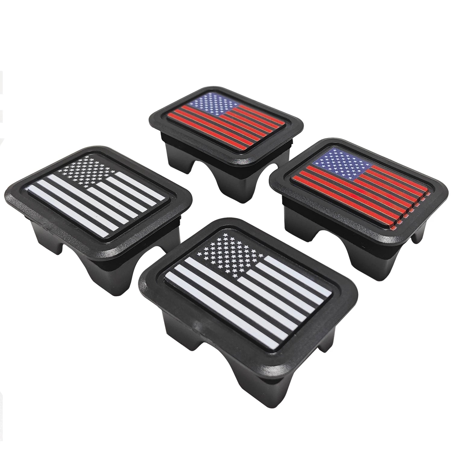 Truck Rear Bed Rail Stake Pocket Cover Stake Pocket Covers For Dodge Ram 1500 2019-2023