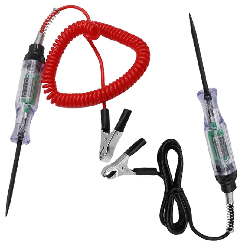 Car Circuit Tester Truck Voltage Tester High-quality Circuit DC 6V 12V 24V Cars Diagnostic Tool Probe Test Pen Auto Accessories
