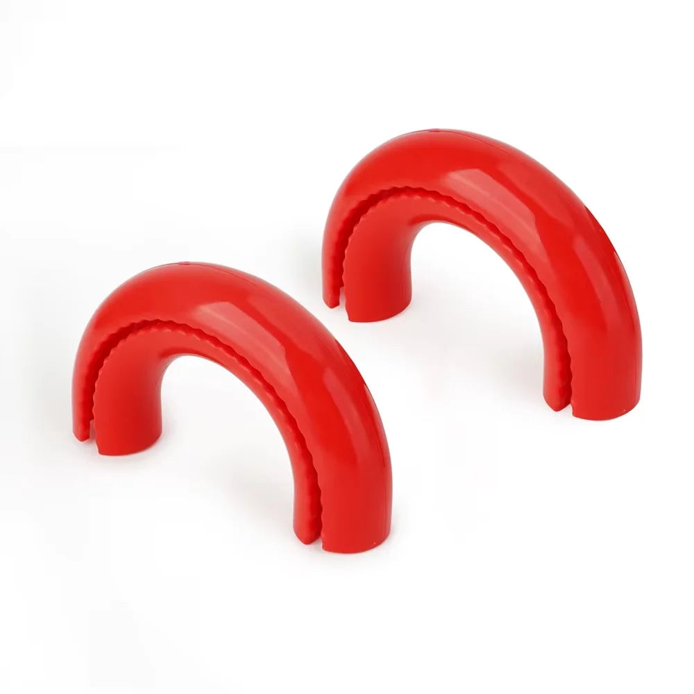 Gancho de remolque con anilla en D roja, 2/4 unidades, compatible con Ford F150 2004-2024, accesorios externos automotrices.