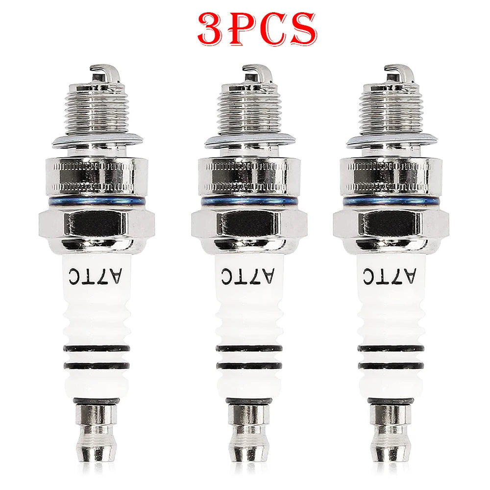 Spark Plug A7TC For GY6 50cc-150cc ATV Scooter Pit Dirt Pocket Bike Moped Go Kart Quad Buggy TaoTao Buyang Roketa Sunl Baja