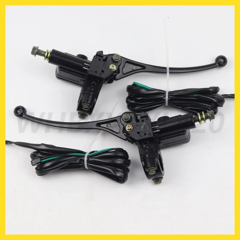 Manijas de freno izquierda y derecha Manijas de aceite de freno de disco para scooter eléctrico Citycoco Accesorios modificados Piezas