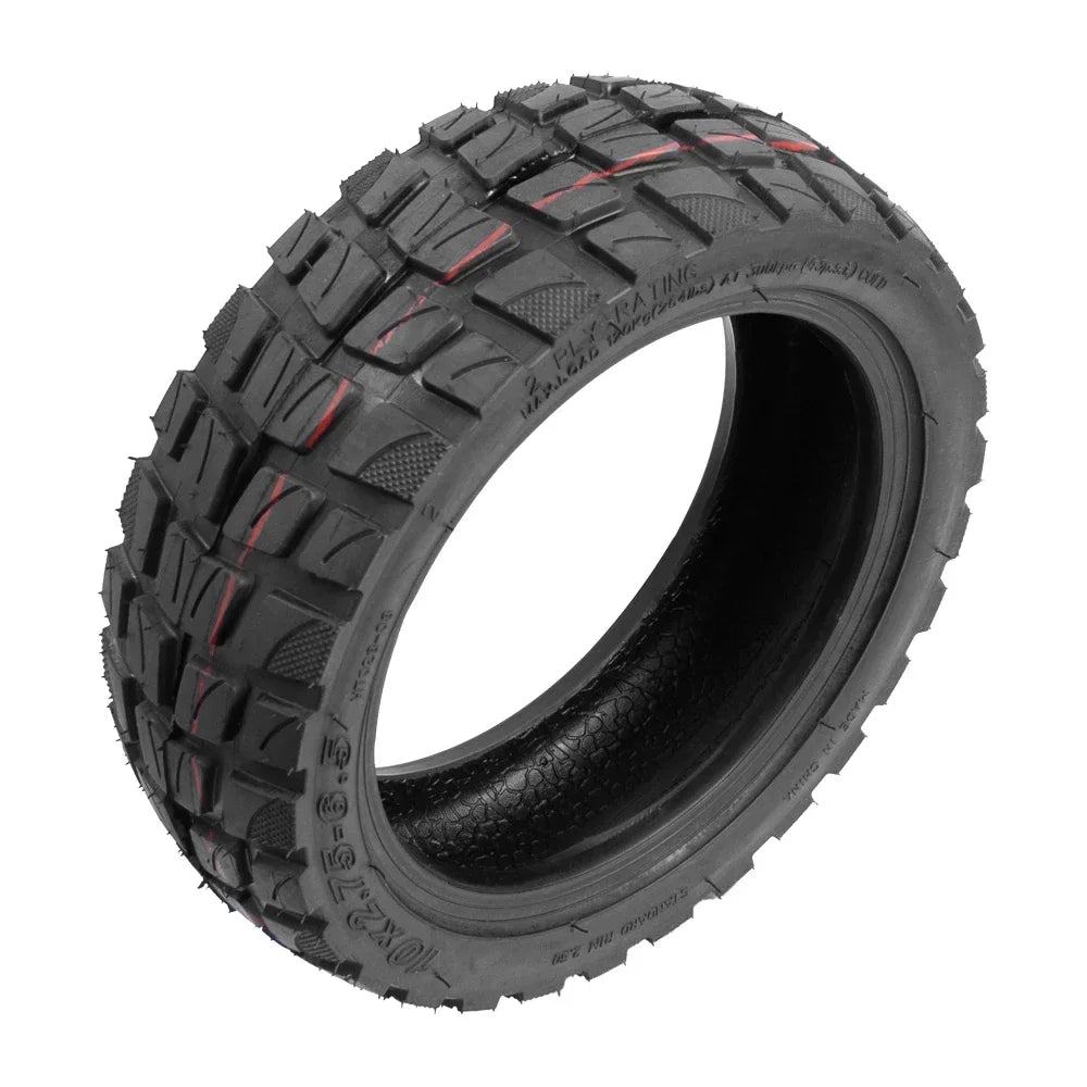 10 Inch Wear Resistant Tubeless Off-road Tire 10x2.75-6.5 Rubber Vacuum Puncture-proof Tyre For Electric Scooter Accessories