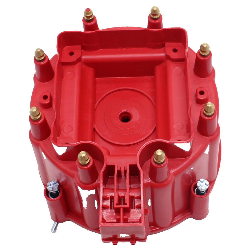 SI-AT09091-R 1Set Red HEI Large Distributor Cap Rotor Kit For Chevy GM SBC BBC 305 327 350 396 454 Car Engine Replacement Parts