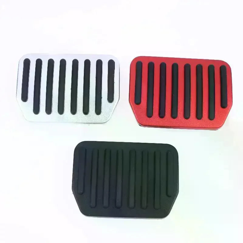 Car Foot Pedal Pads Cover Non-slip Accelerator Brake Rest Performance Metal Mats Vehicle Accessories For Model 3 Y