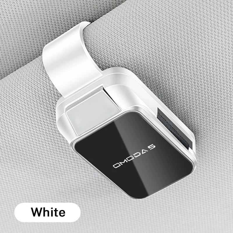 Car Sun Visor Glasses Clips Interior Eyeglasses Storage Holder For Chery Omoda 5 C5 O5 EO FX S5 S5GT Auto Interior Accessoies