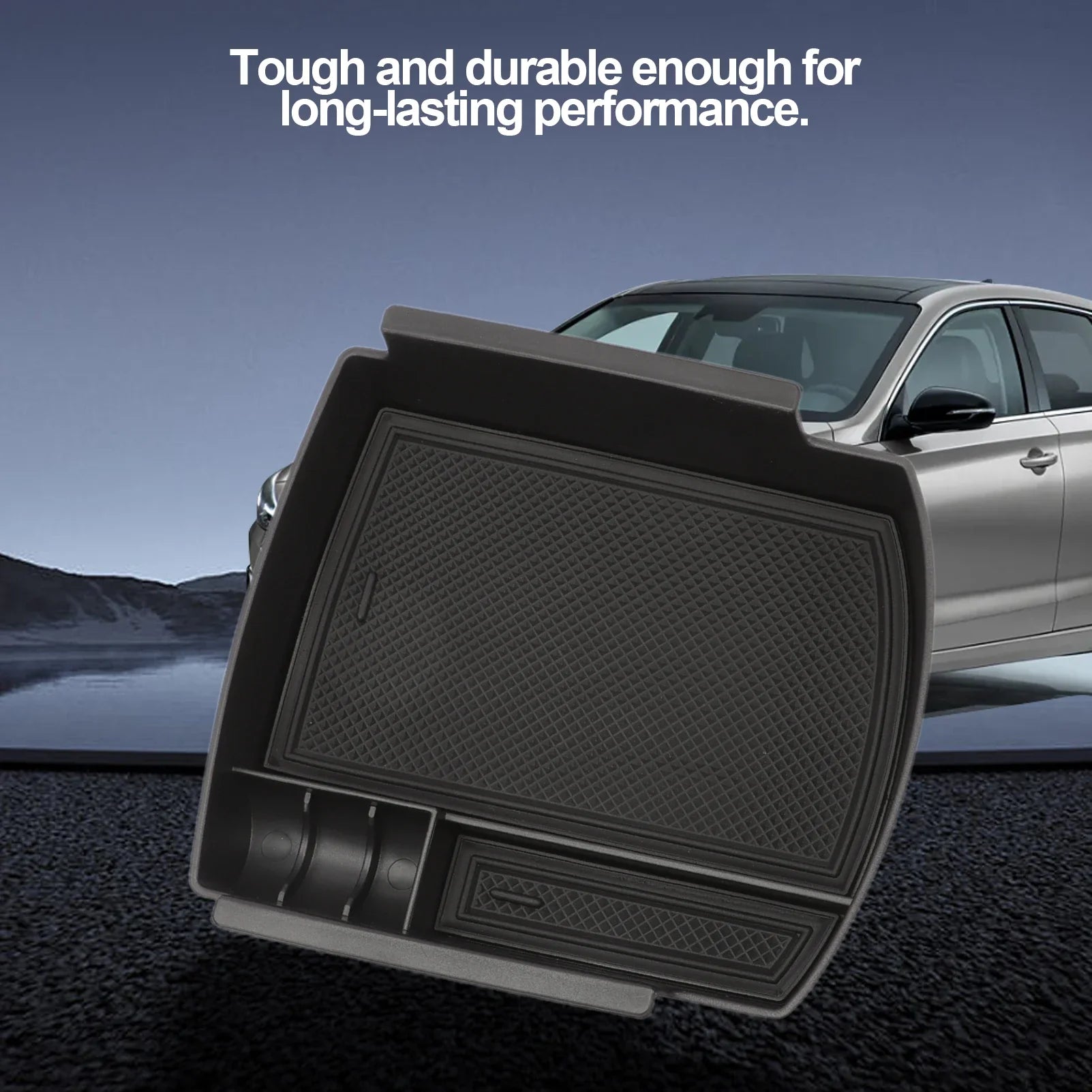 Car Armrest Box Storage Central Control Container for Hyundai i30 2017-2023 Interior Accessories