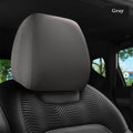 1pc Car Seats cover in Style Black Premium Cloth Headrest Cover for Car  Truck  SUV  Auto Universal Fit  Set of 1