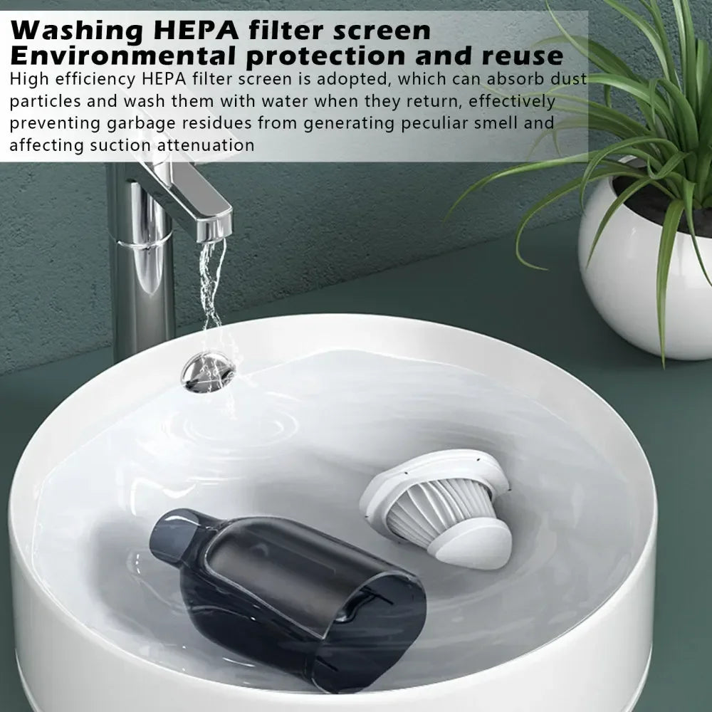 Tufting DIY Vacuum Cleaner Handheld Cordless Powerful Suction for Tufting Gun DIY Tufting Carpet Cleaning Tool Set Car Vacuum