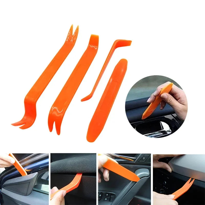 Car Repair Tool Kit Audio Disassembly Tool Pry Bar Door Panel Disassembly Interior Clip Rocker Crowbar