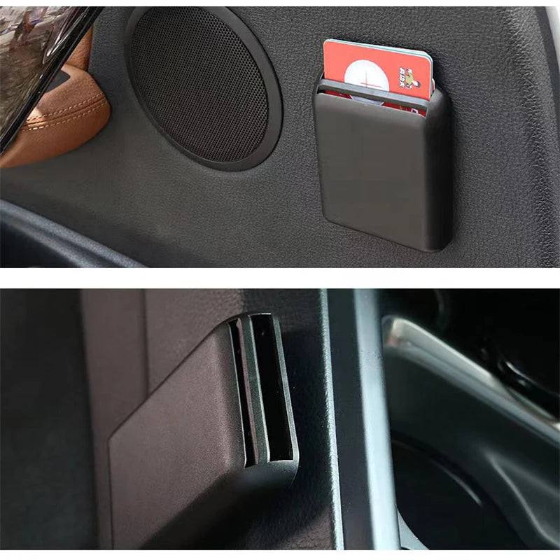 Multifunction Car Organizer Auto Seat Crevice Card Ticket Storage Box Bracket Stand Universal Car Accessories Interior