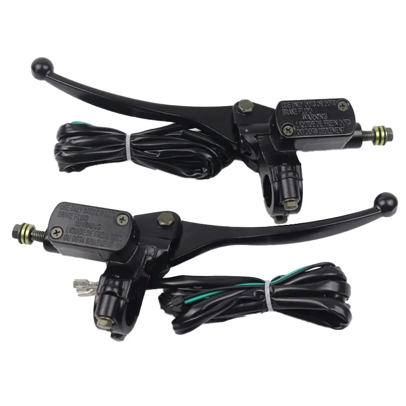 Manijas de freno izquierda y derecha Manijas de aceite de freno de disco para scooter eléctrico Citycoco Accesorios modificados Piezas