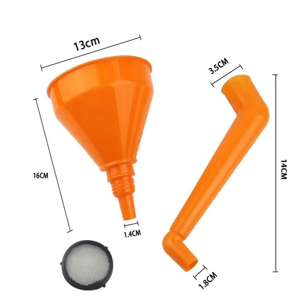 Water Gasoline Funnel Gasoline Water With Filter Funnel Motorhome Rv Caravan Accessories for Parts Goods Camping Car Automobiles