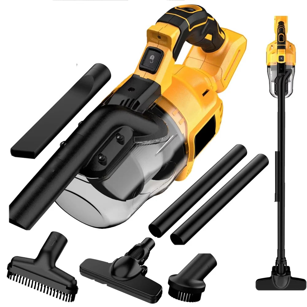 5 in 1 Handheld Electric Vacuum Cleaner with 400W Powerful Motor, 46 CFM Portable Hand Vacuum for Floor, Carpet, Car for Dewalt
