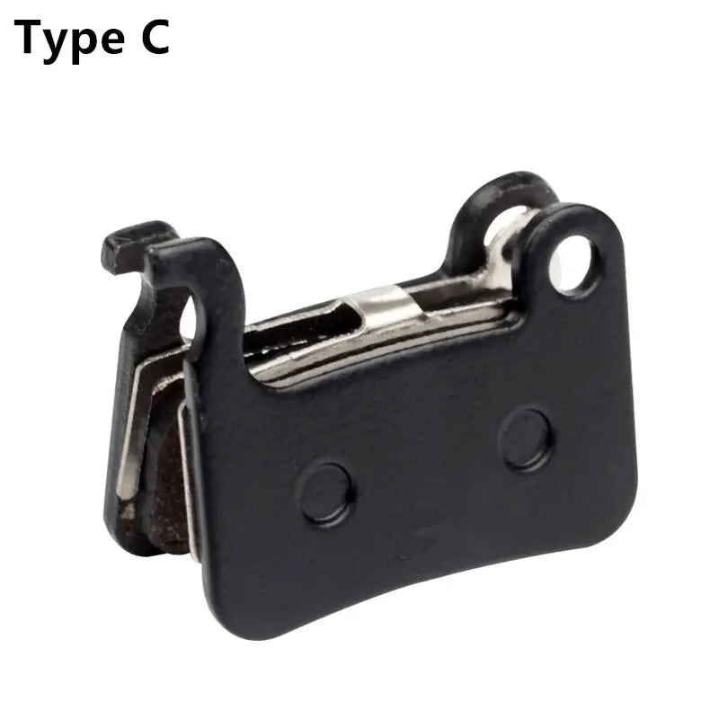 Pastillas de freno de disco semimetálicas para bicicleta de montaña (4 pares) para Shimano B01S, G01S, A01S, XTR, XT, SLX, Deore, Sram, Guide Level, HRD, Red, Etap, Magura