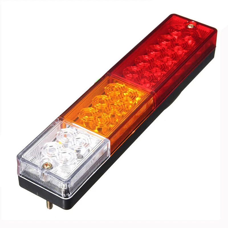 20-LED Tail Light for Cars, Trucks, and Trailers Rear Stop, Reverse, and Turn Signal Indicator Lamp