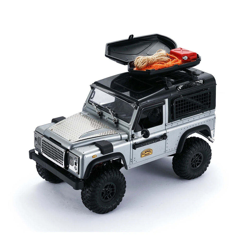 Portaequipajes de techo para camión, escala 1/12, para coches RC Crawler WPL D12 MN D90 G500 Defender Cherokee, accesorios de actualización