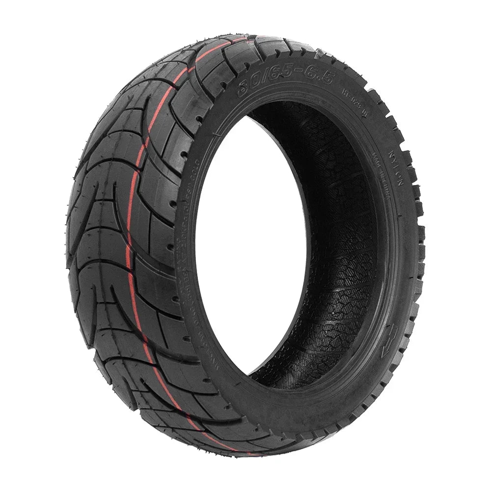 10 Inch Tubeless Tires 255x80 for Kugoo/Pro Electric Scooter Tyre Balance Car Replacement Off-road Anti-Explosion 80/65-6.5 Tire