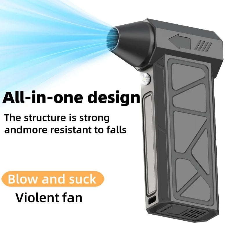 Wireless Mini Handheld Car Vacuum 130000RPM Cleaner High-Power Suction Blowing Perfect for Cleaning Drying