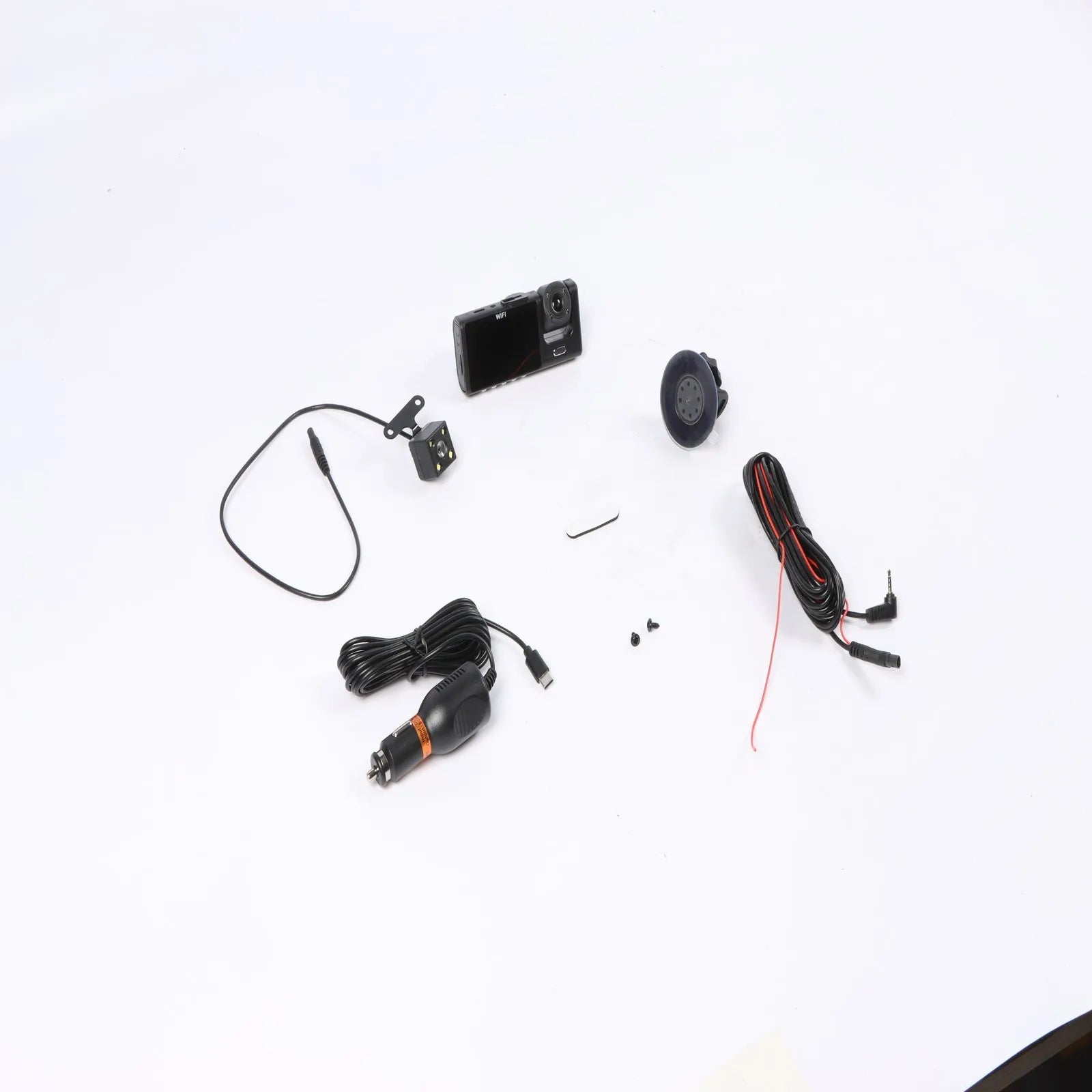 3 Channel 1080P WiFi Dash Cam FOR Universal Vehicle Systems Front Rear Interior Recording
