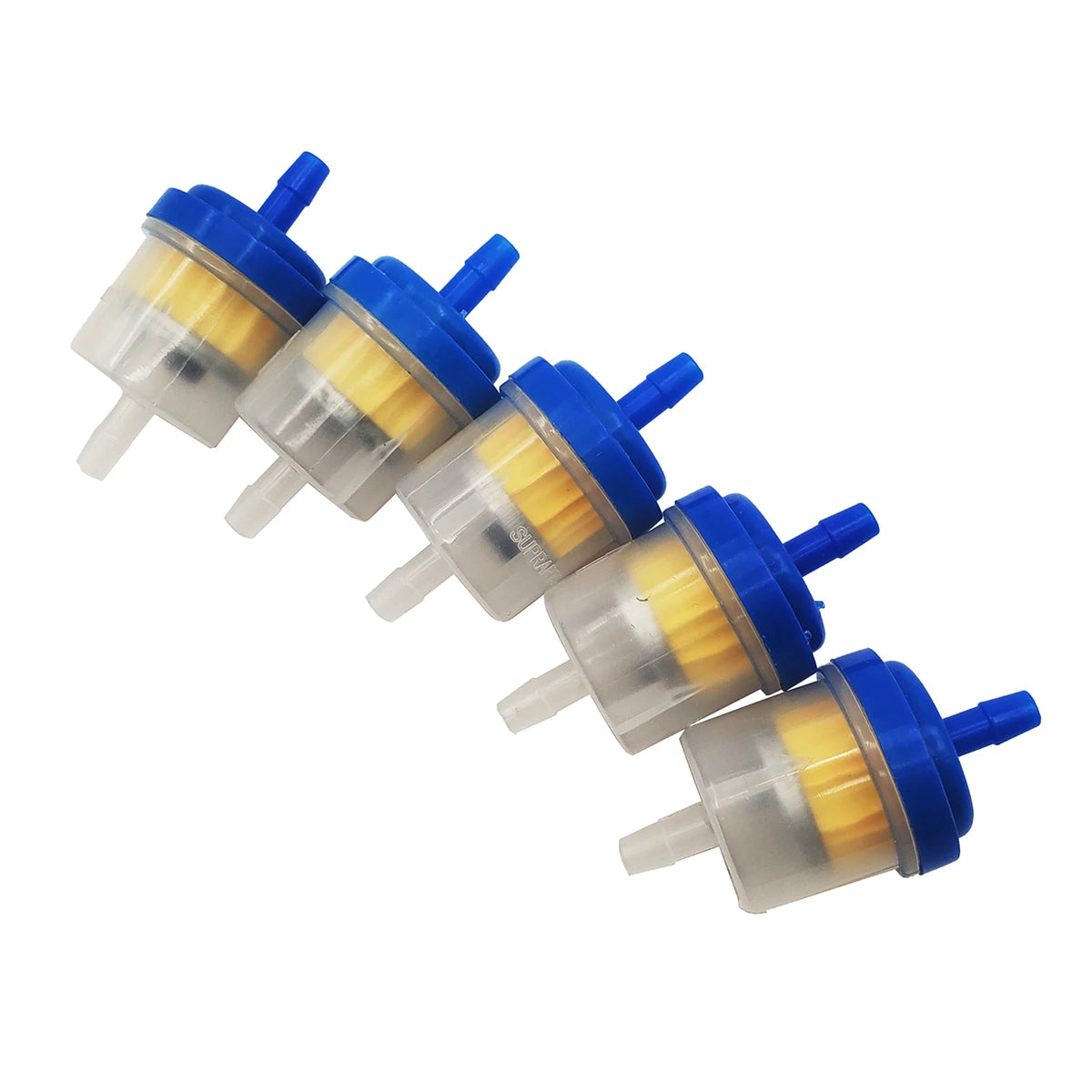 Motorcycle 5 Pcs Engine Carb Oil Gasoline Liquid Fuel Filter Oil Filter Gas Petrol Filters For KTM Honda Suzuki Kawasaki Etc