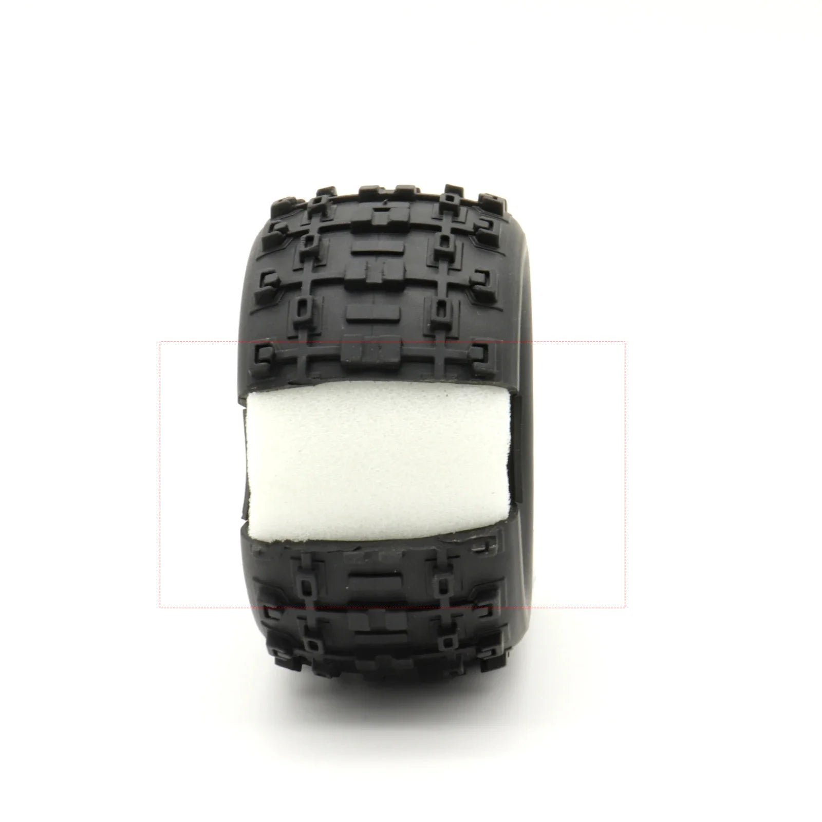 4PCS 85mm 12mm Hex Rubber Wheel Tire Wear-resistant Tyre for RC Car Off-road Vehicle Wltoys 144001 HBX 16889 16890 SCY 16101 PRO