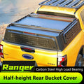 For 23-24 Ranger Pickup Truck Modified Rear Cargo Box Cover Tail Box Expansion Half High Cover