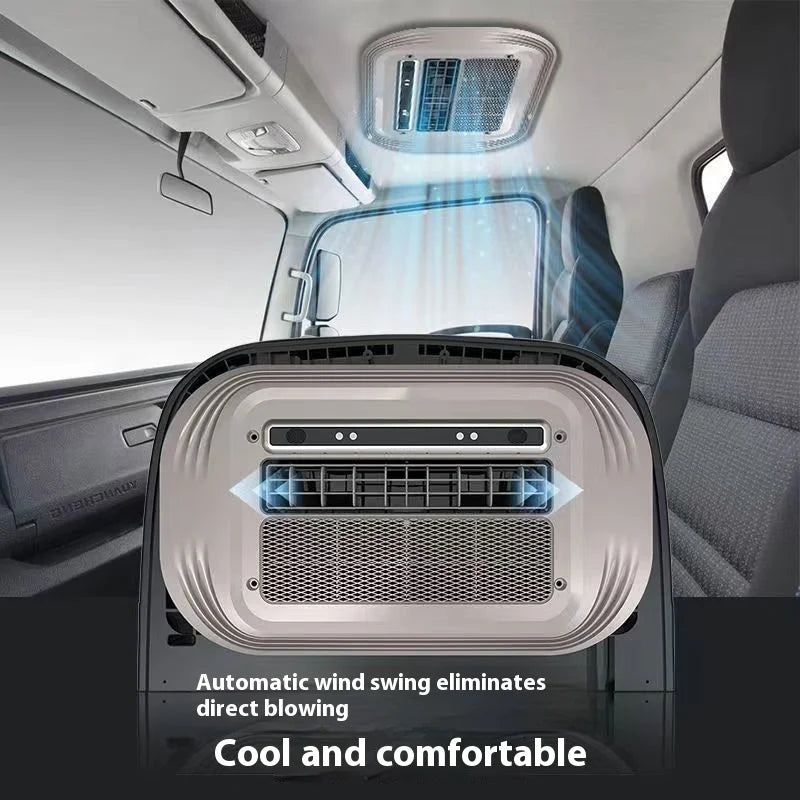 Automotive electric parking air conditioning 24V refrigeration RV light truck mounted all-in-one machine 12V electric parallel i