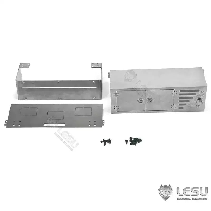 Caja de herramientas para camión modelo 1/14, contenedor de almacenamiento, accesorios LESU RC G-6250 para Tamiya 770S FH16 MAN TGX, piezas de actualización de juguetes para camión