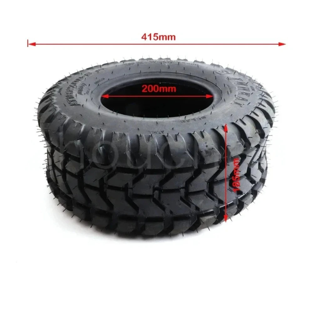 8 Inch ATV Off-road Vacuum Tyre 18x7.00-8 Tubeless Tires Fit For UTV Buggy Golf Cart Electric Sightseeing Car Quad Bike Wheels