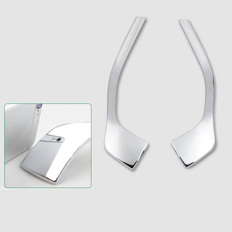 For Skoda Kodiaq 2017-2020 Car Door Interior Armrest Sequin Modified Door Panel Handle Trim Strip Cover ABS Auto Accessories