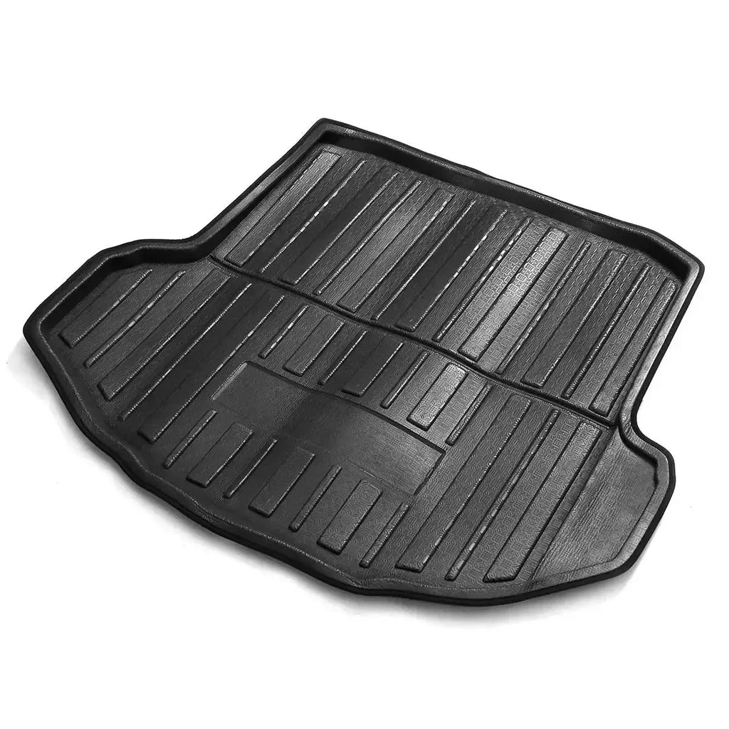 For VW Jetta 2019 For Volkswagen Tray Rear Trunk Cover Matt Car Cargo Liner Boot Mat Floor Carpet Kick Pad Mat