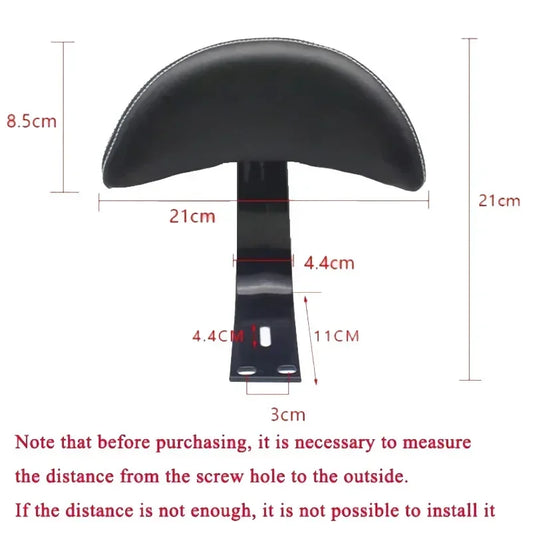 Backrests For motorcycle electric vehicles batteries bicycles, rear backrests children's seat cushions
