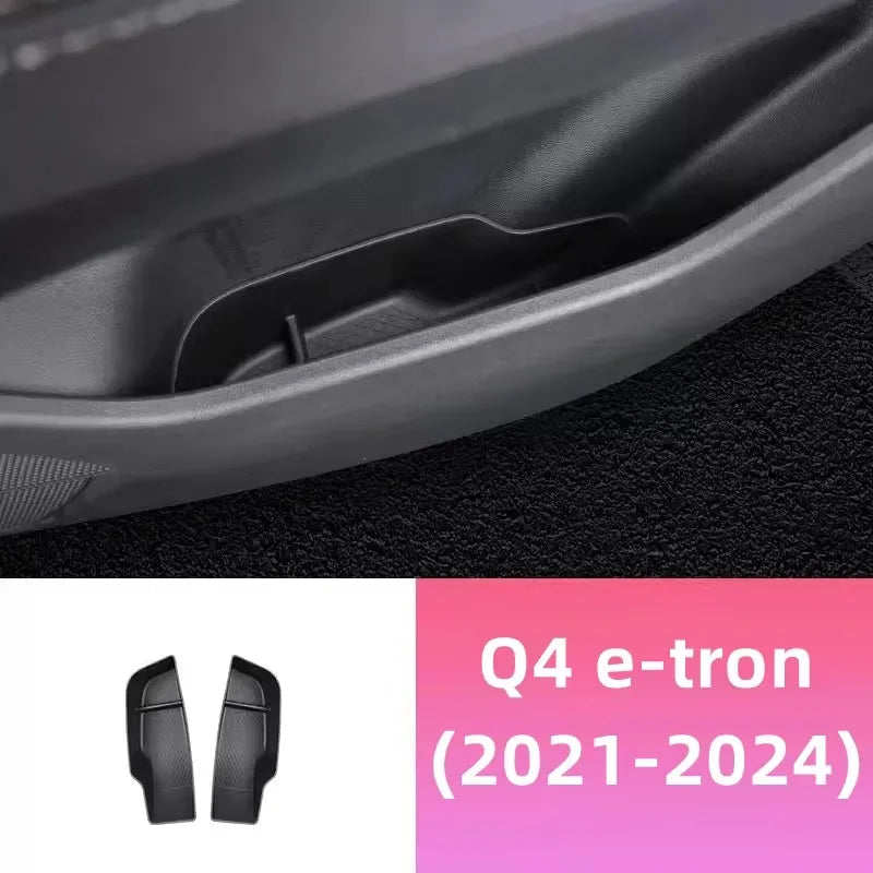 Car Interior Organizer Storage Box Armrest Central Console Tidy Stowing For Audi Q e-tron/Q5 2022-2024 Auto Accessories ﻿