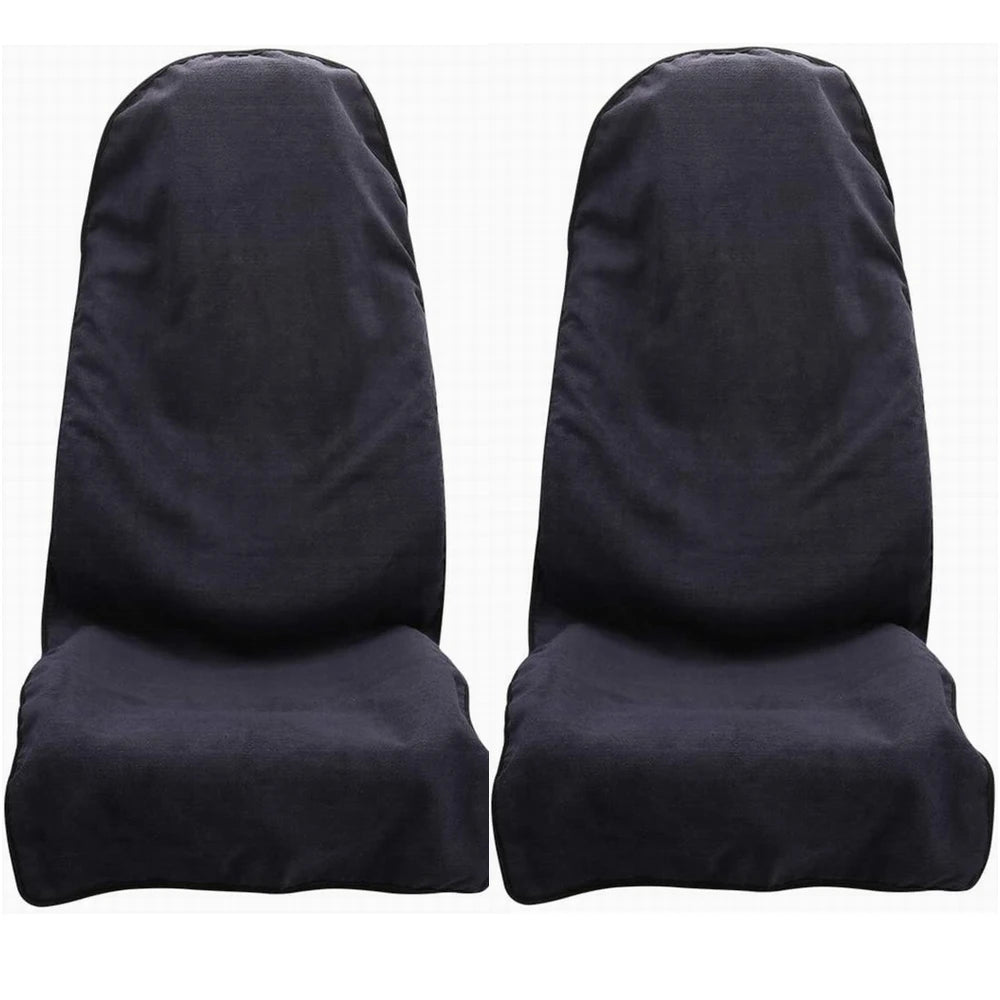 Front Car Seat Cover Waterproof Non-slip Sweat Towel Seat Cover for Truck SUV