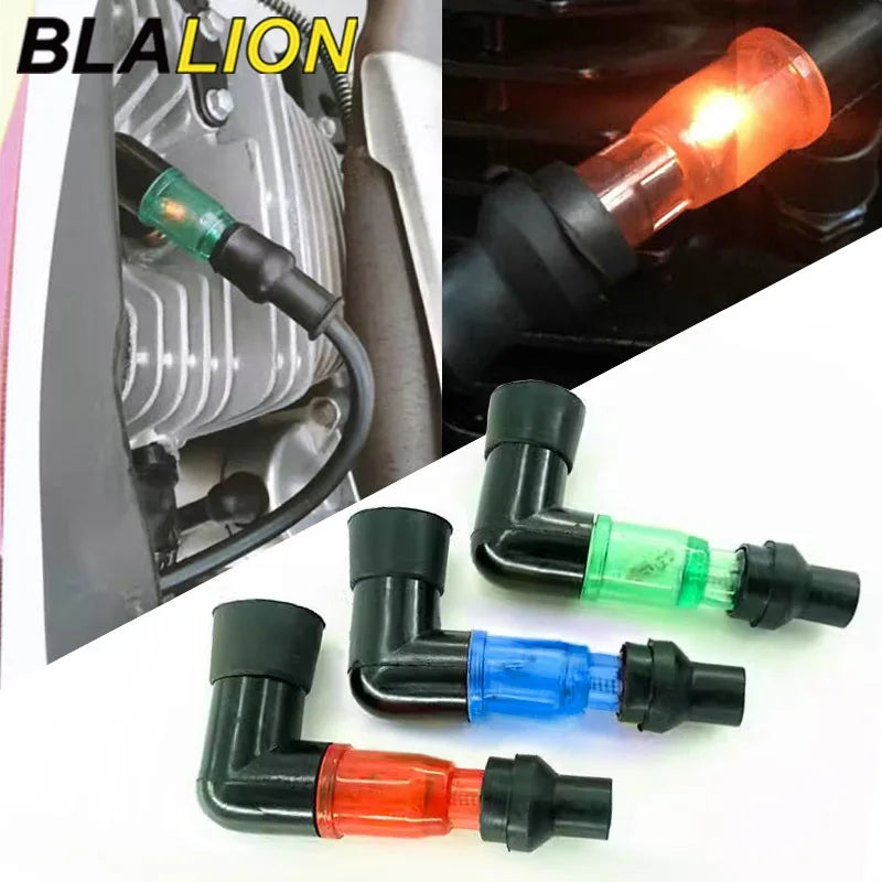BLALION - Tapa de bujía de encendido universal para motocicleta, 90 grados, para moto
