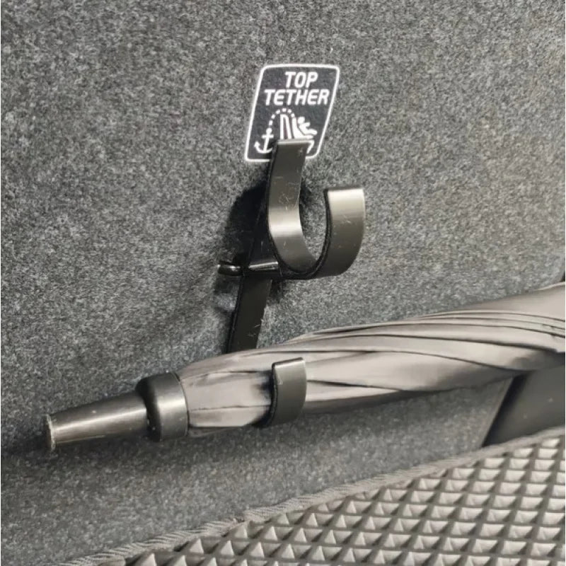 4pcs Car Trunk & Backseat Umbrella Holder, Rain Umbrella Storage, Hands-Free Vehicle Accessory for Drivers & passengers