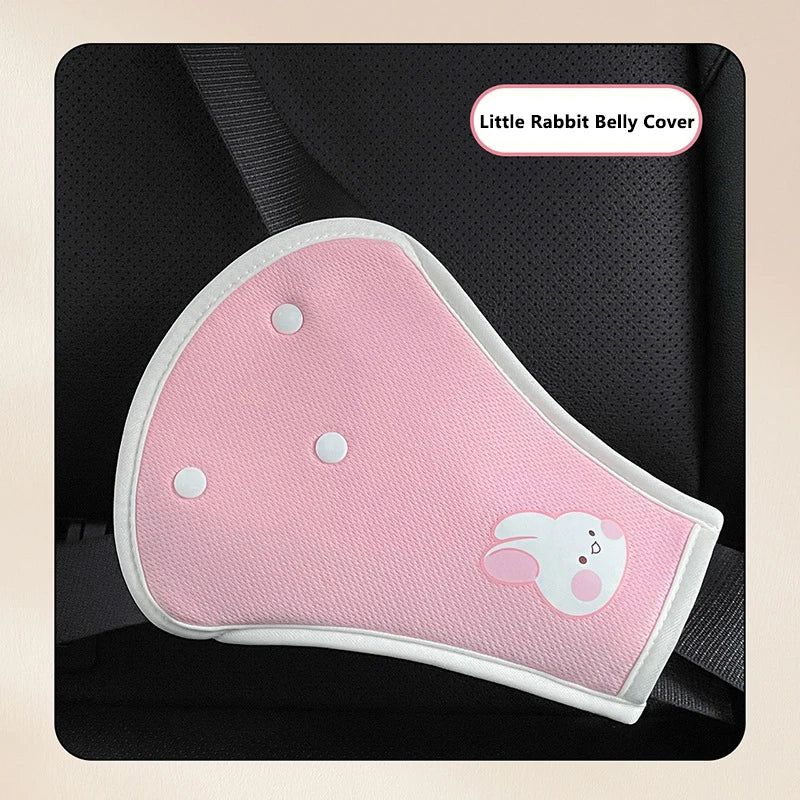 Interior Car Accessory for Enhanced Safety - Universal Adjustable Seat Belt Cover for Kids & Adults