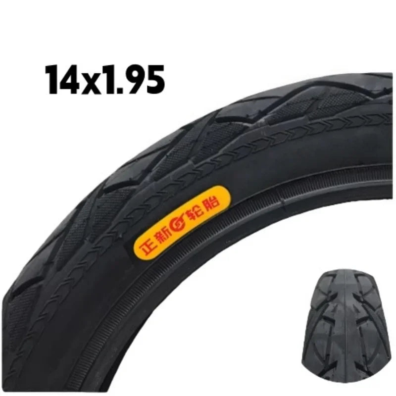 14Inch Electric Bicycle Tire 14X1.95 Outer Tyre Replacement Vehicle Tube Tyre for Electric Bikes 14x1.95 14 inch